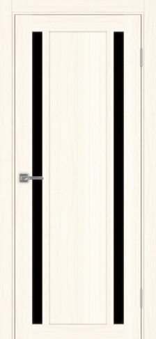 Полотно Турин  522.212 ясень светлый Размер 600х2000мм Покрытие Экошпон Стекло Черное