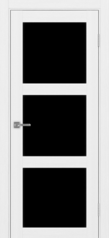 Полотно Турин  530.222 белый лёд Цвет Белый лёд Размер 600х2000мм Покрытие Экошпон Стекло Черное