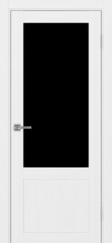 Полотно Турин 540ПФ.21 белый лёд Цвет Белый лёд Размер 600х2000мм Покрытие Экошпон Стекло Черное