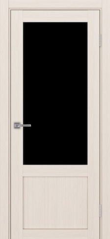 Полотно Турин 540ПФ.21 ясень перламутровый Цвет Ясень перламутр Размер 600х2000мм Покрытие Экошпон Стекло Черное