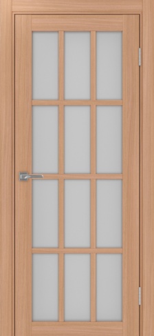 Полотно Турин 542 мателюкс ясень тёмный Цвет Ясень тёмный Размер 800х2000мм Покрытие Экошпон Стекло Матовое