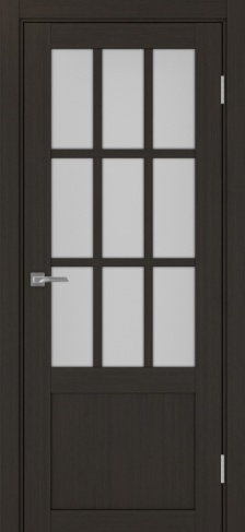 Полотно Турин 542ПФ.21 мателюкс венге Цвет Венге Размер 600х2000мм Покрытие Экошпон Стекло Матовое