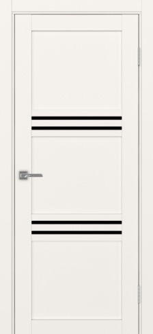 Полотно Турин 553 бежевый Цвет Бежевый Размер 600х2000мм Покрытие Экошпон Стекло Черное