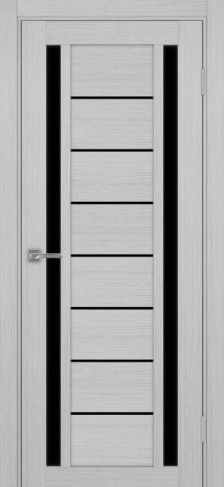 Полотно Турин 558 дуб серый Цвет Дуб серый Размер 600х2000мм Покрытие Экошпон Стекло Черное